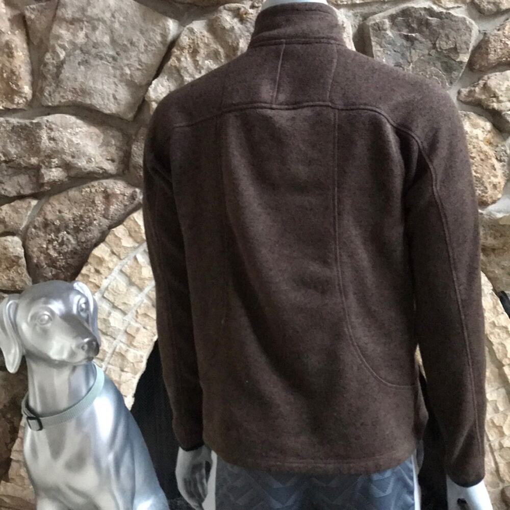 Gerry Full Zip Brown Jacket with Zipped Pockets Men's Size M Medium - Picture 3 of 10